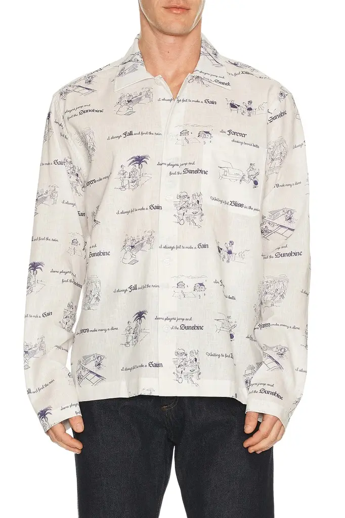 Palmes Sunshine Linen Shirt