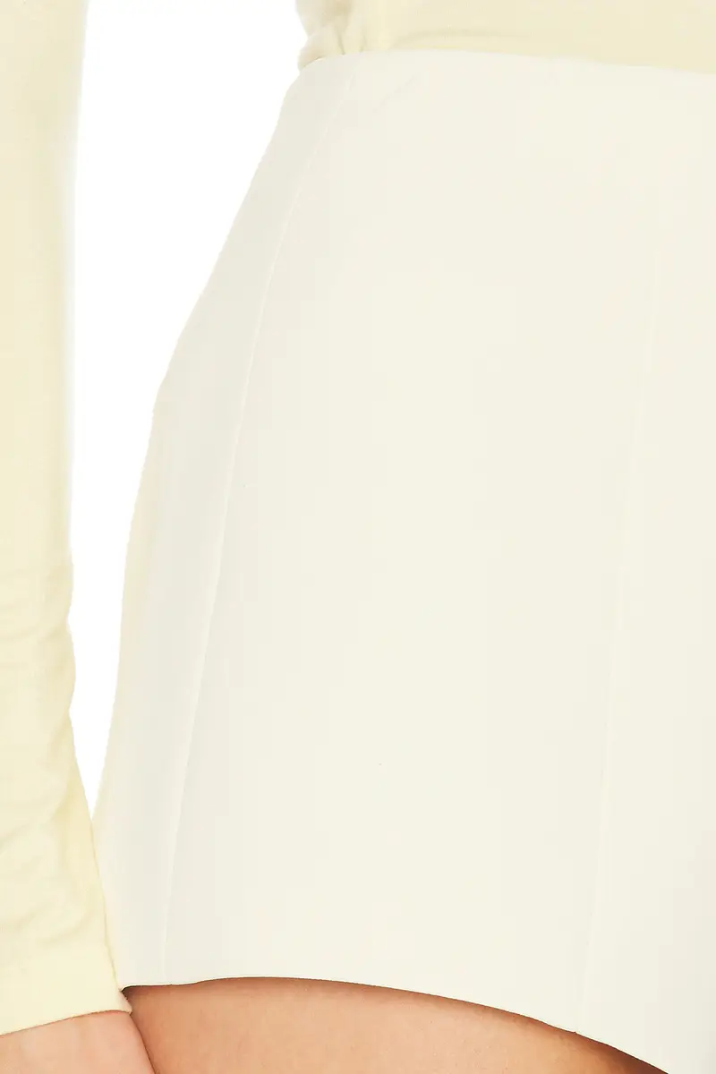 EAVES Naftali Crepe Mini Short | Thumbnail 6