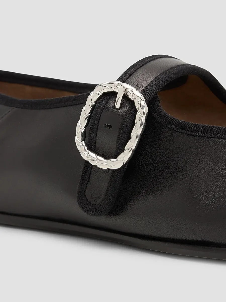 Bottega Veneta Women's Veneziana Nappa Leather Ballerina Flats | Thumbnail 5 Bottega Veneta Women's Veneziana Nappa Leather Ballerina Flats | Thumbnail 5