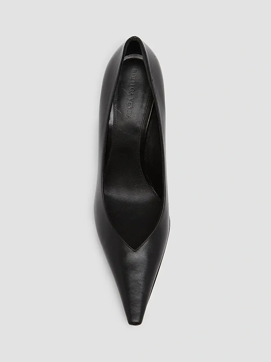 Bottega Veneta Women's Scaletta 90MM Leather Wedge Pumps | Thumbnail 6 Bottega Veneta Women's Scaletta 90MM Leather Wedge Pumps | Thumbnail 6