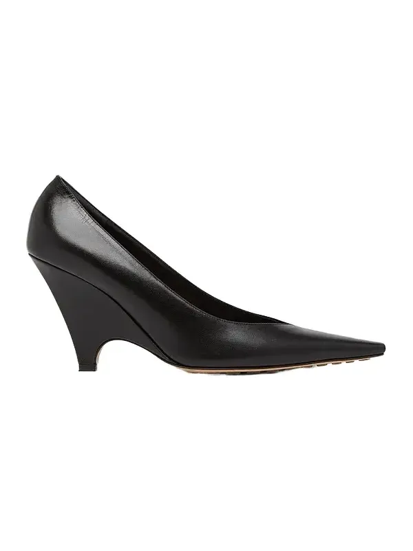 Women's Scaletta 90MM Leather Wedge Pumps Women's Scaletta 90MM Leather Wedge Pumps
