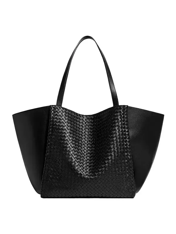 Women's Large Corso Intrecciato Leather Tote Bag