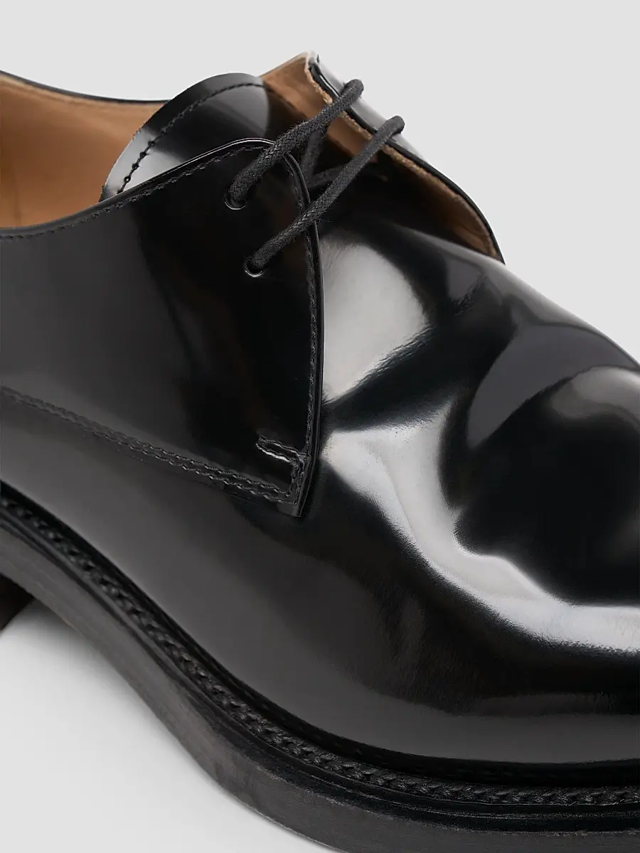 Bottega Veneta Women's Glaston Lace-Up Patent Leather Derbys | Thumbnail 4 Bottega Veneta Women's Glaston Lace-Up Patent Leather Derbys | Thumbnail 4