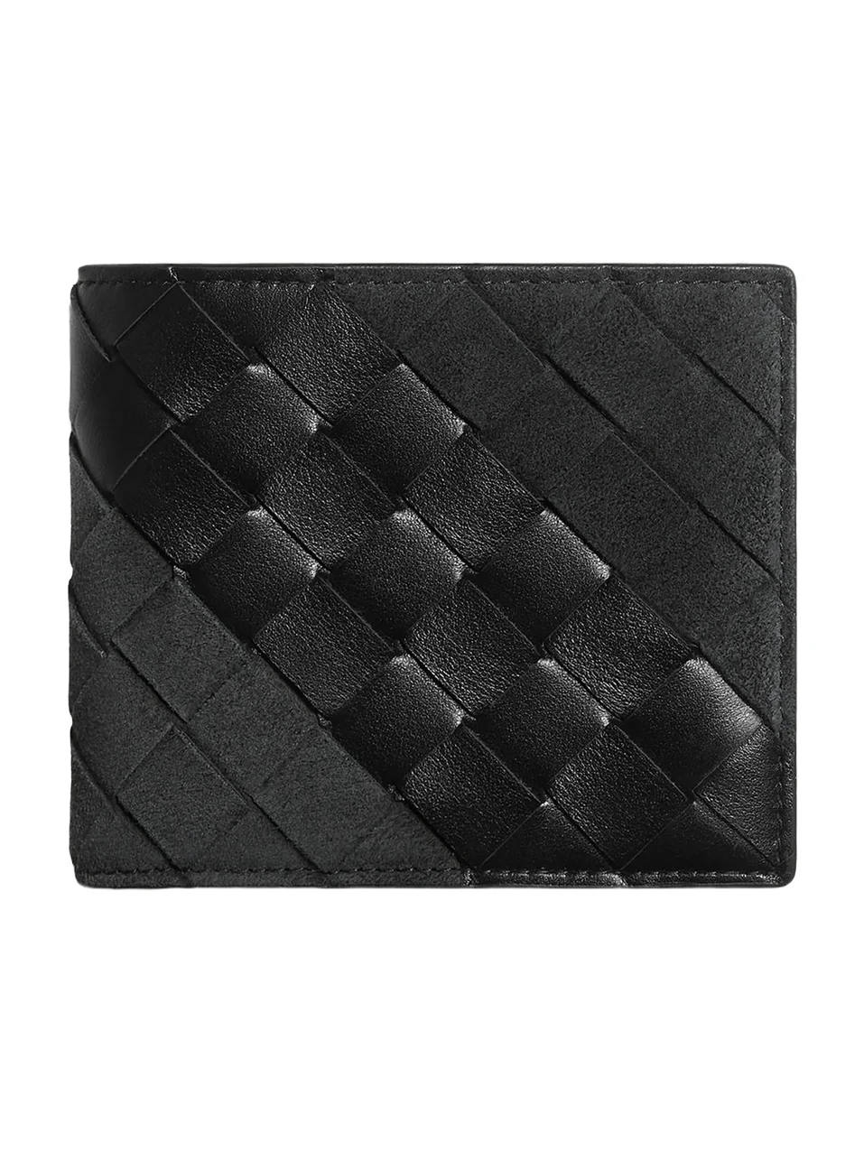 Bottega Veneta Men's Intrecciato Leather & Suede Bifold Wallet