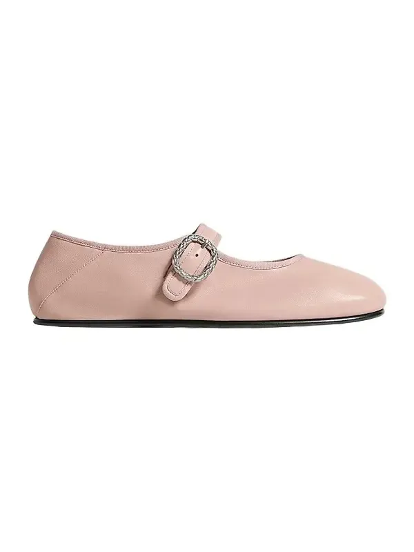 Women's Veneziana Nappa Leather Ballerina Flats