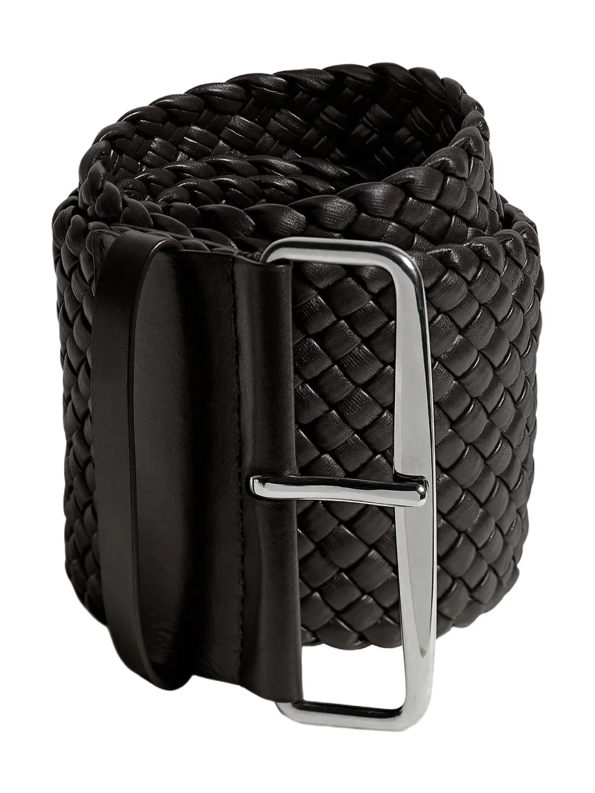 Women's Intrecciato Nappa Leather Belt