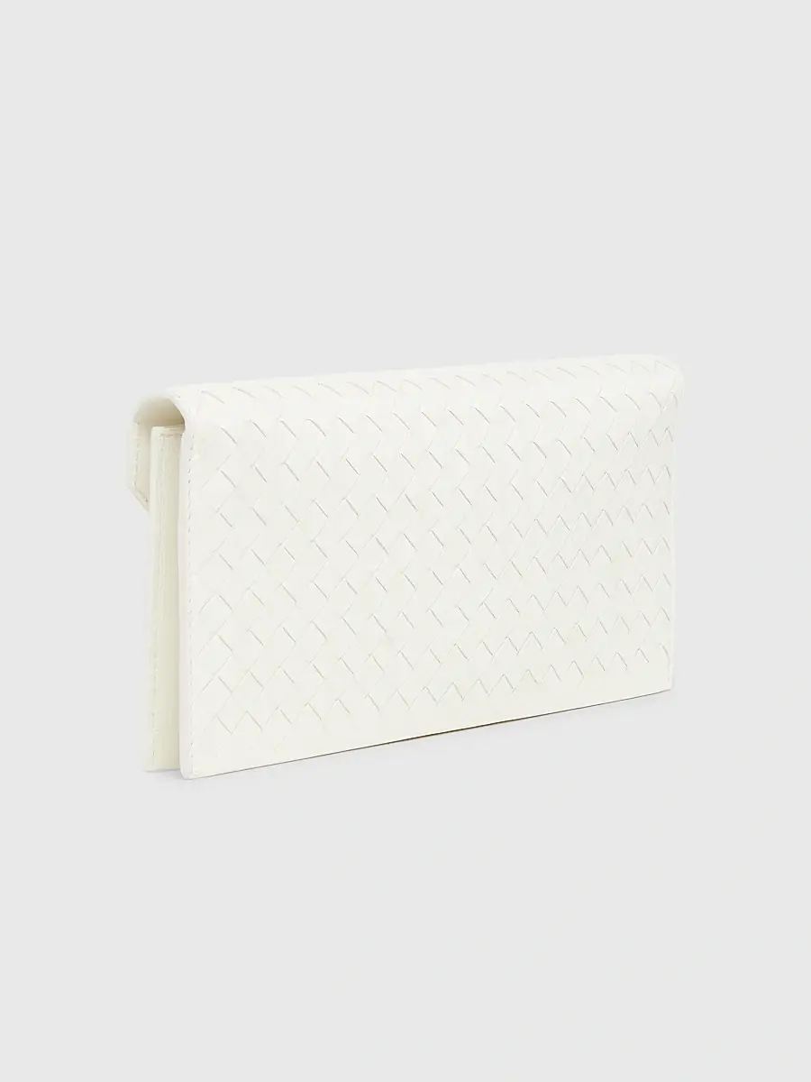 Bottega Veneta Women's Intrecciato Flap Nappa Leather Shoulder Bag | Thumbnail 3 Bottega Veneta Women's Intrecciato Flap Nappa Leather Shoulder Bag | Thumbnail 3