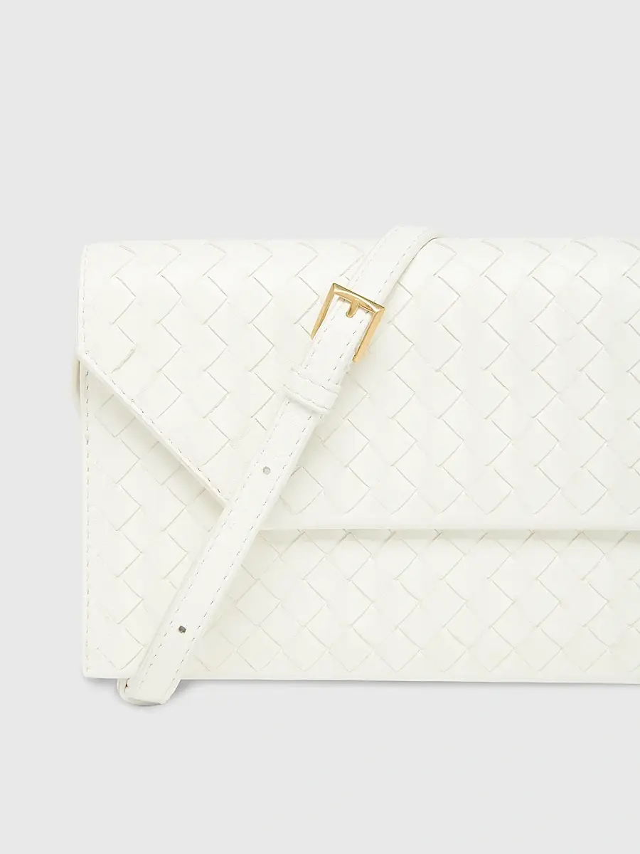 Bottega Veneta Women's Intrecciato Flap Nappa Leather Shoulder Bag | Thumbnail 6 Bottega Veneta Women's Intrecciato Flap Nappa Leather Shoulder Bag | Thumbnail 6