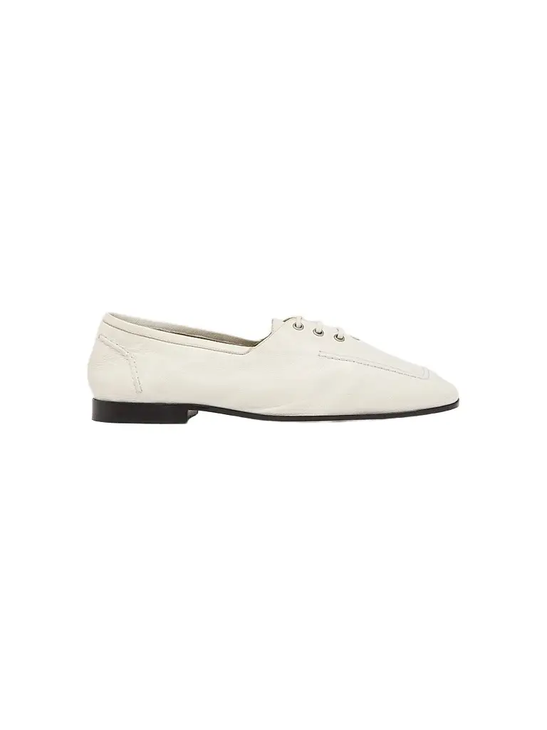 Bottega Veneta Women's Gino Lace-Up Leather Shoes | Image 1 Bottega Veneta Women's Gino Lace-Up Leather Shoes | Image 1