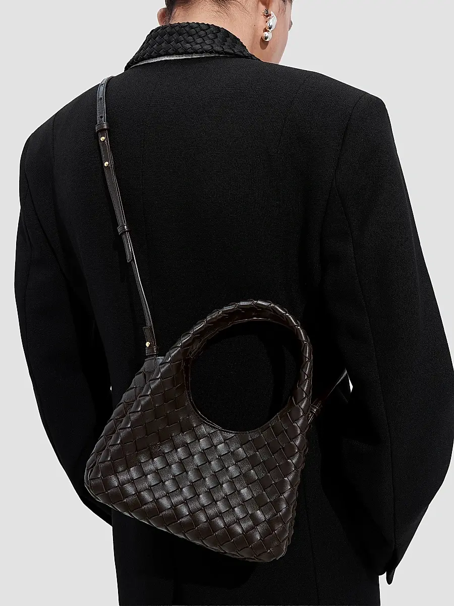 Bottega Veneta Women's Baby Campana Intrecciato Top Handle Bag | Thumbnail 2 Bottega Veneta Women's Baby Campana Intrecciato Top Handle Bag | Thumbnail 2