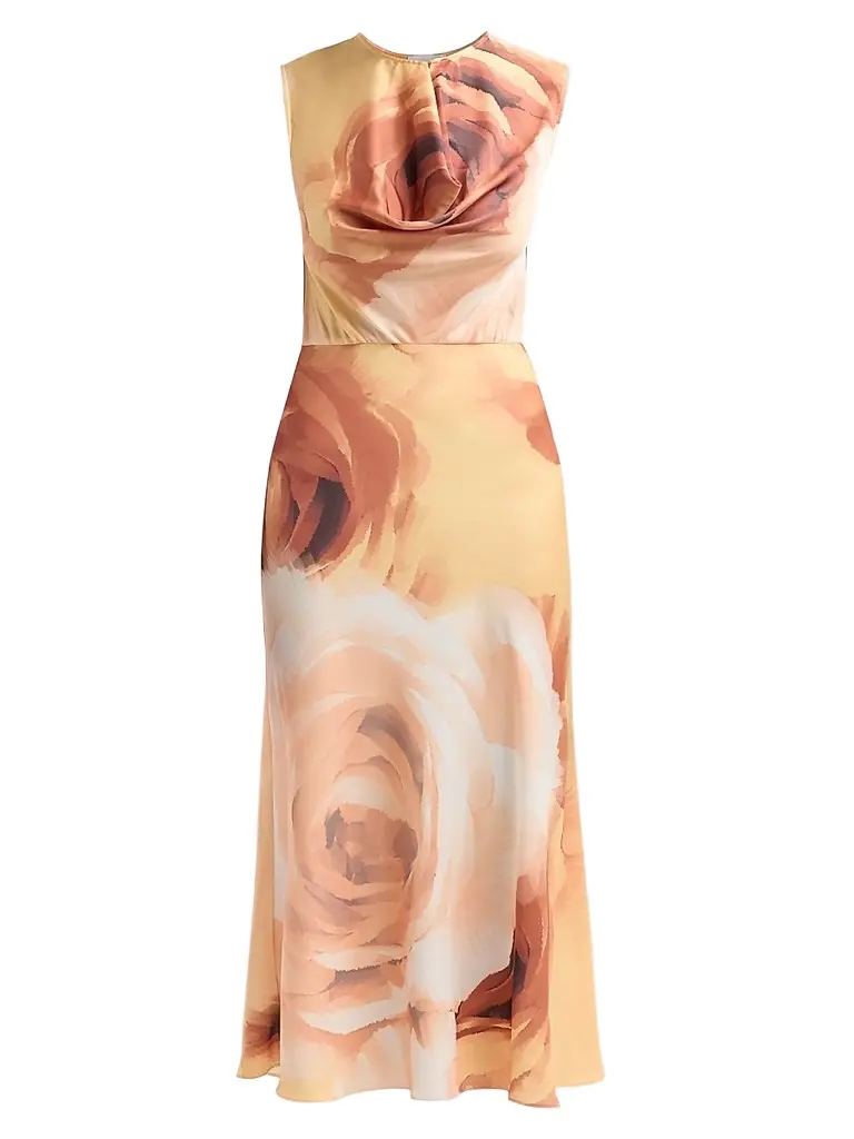 Misa Los Angeles Women's Maha Desert Rose Midi Dress