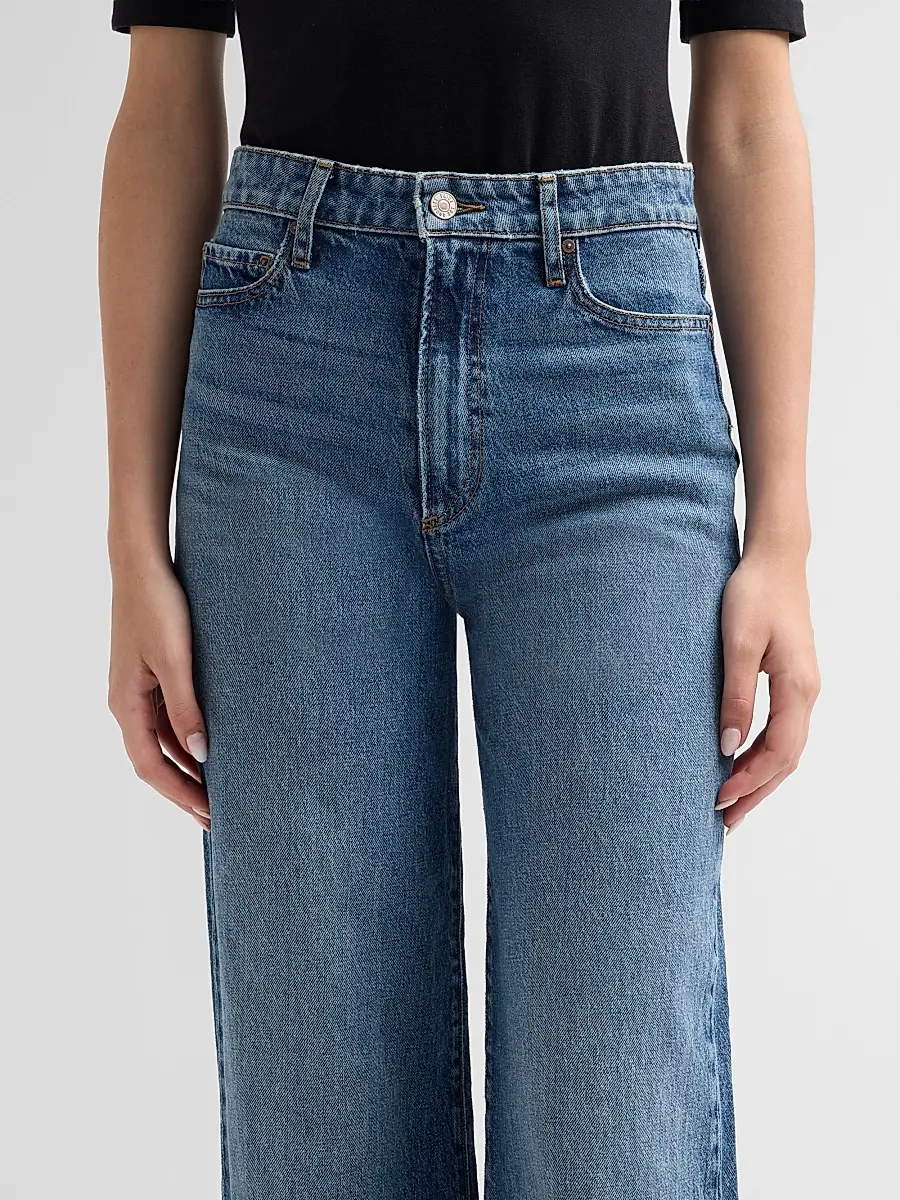 PAIGE Women's Frances High-Rise Wide-Leg Jeans | Thumbnail 5 PAIGE Women's Frances High-Rise Wide-Leg Jeans | Thumbnail 5