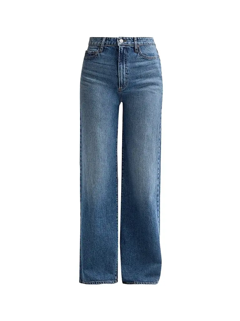 PAIGE Women's Frances High-Rise Wide-Leg Jeans