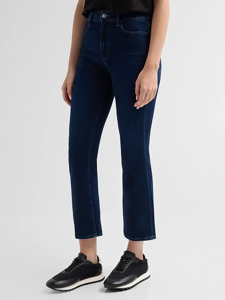 PAIGE Women's Mason High-Rise Crop Bootcut Jeans | Thumbnail 4 PAIGE Women's Mason High-Rise Crop Bootcut Jeans | Thumbnail 4