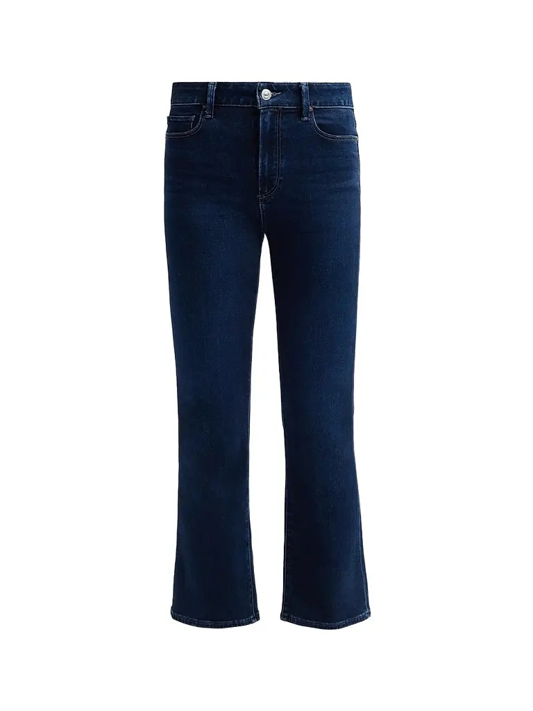 PAIGE Women's Mason High-Rise Crop Bootcut Jeans