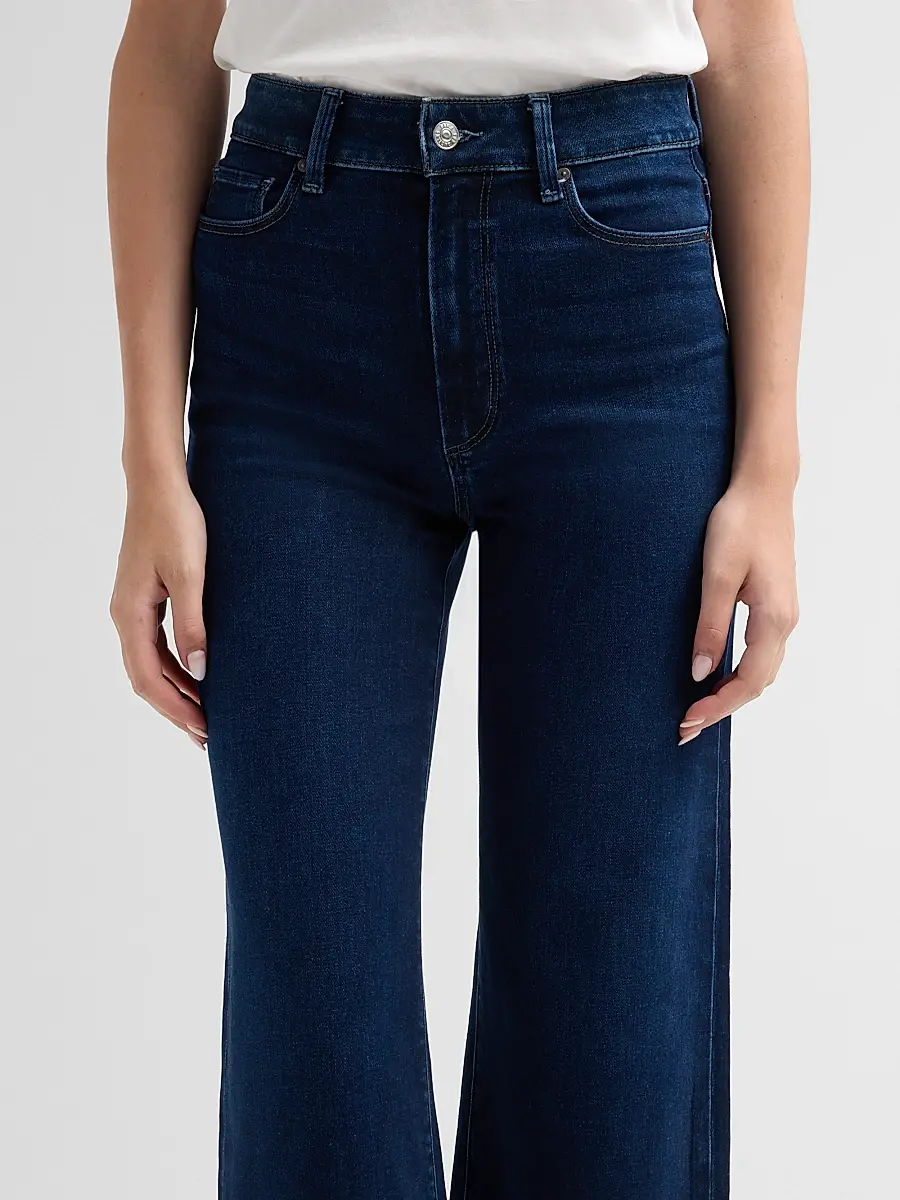 PAIGE Women's Anessa High-Rise Wide-Leg Jeans | Thumbnail 5 PAIGE Women's Anessa High-Rise Wide-Leg Jeans | Thumbnail 5