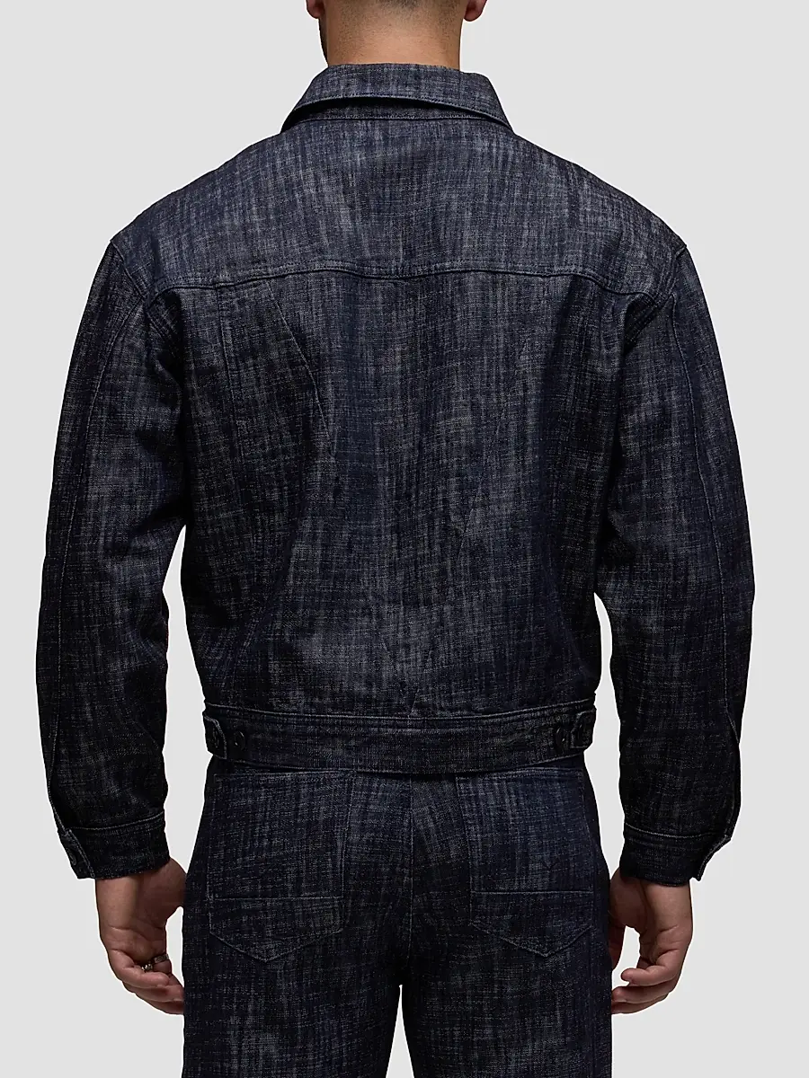 Hudson Jeans Men's Denim Trucker Jacket | Thumbnail 3 Hudson Jeans Men's Denim Trucker Jacket | Thumbnail 3