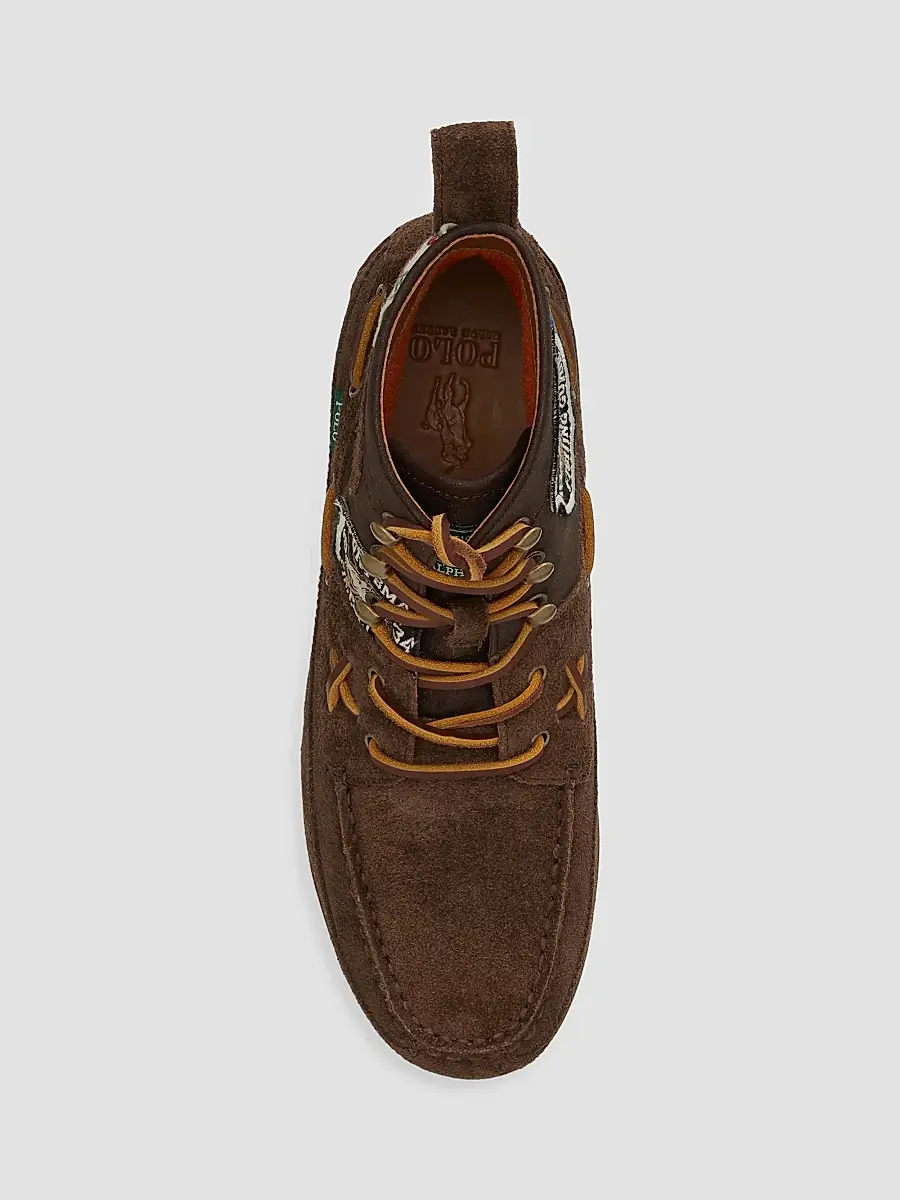 Polo Ralph Lauren Men's Ranger Suede Mid-Cut Boots | Thumbnail 4