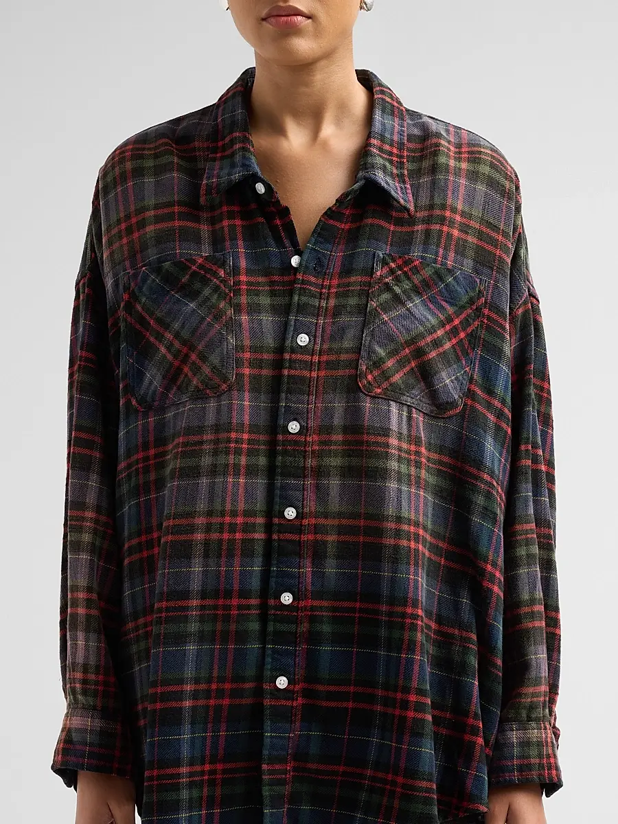 R13 Women's Drop Neck Workshirt | Thumbnail 5