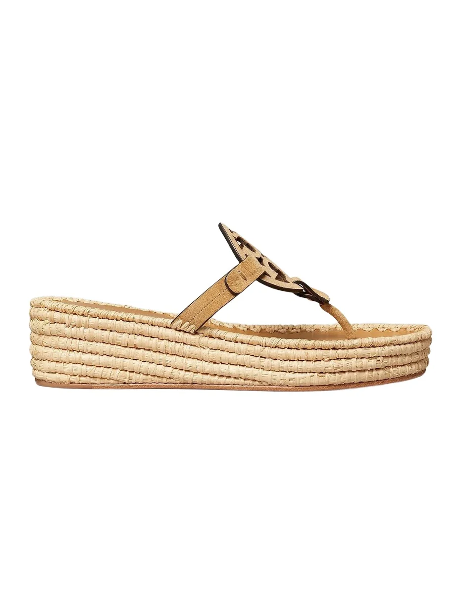 Tory Burch Women's Miller 25MM Suede Espadrille Sandals