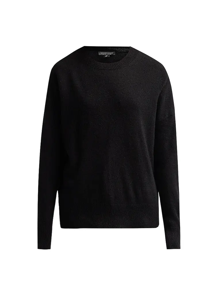 Saks Fifth Avenue Women's Oversized Cashmere Raw-Vent Sweater | Image 1 Saks Fifth Avenue Women's Oversized Cashmere Raw-Vent Sweater | Image 1
