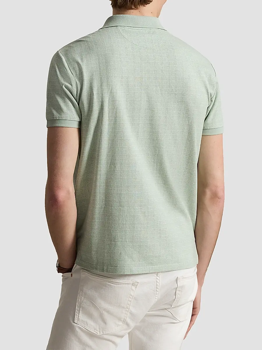 Polo Ralph Lauren Men's Custom-Slim-Fit Stretch Mesh Polo Shirt | Thumbnail 3