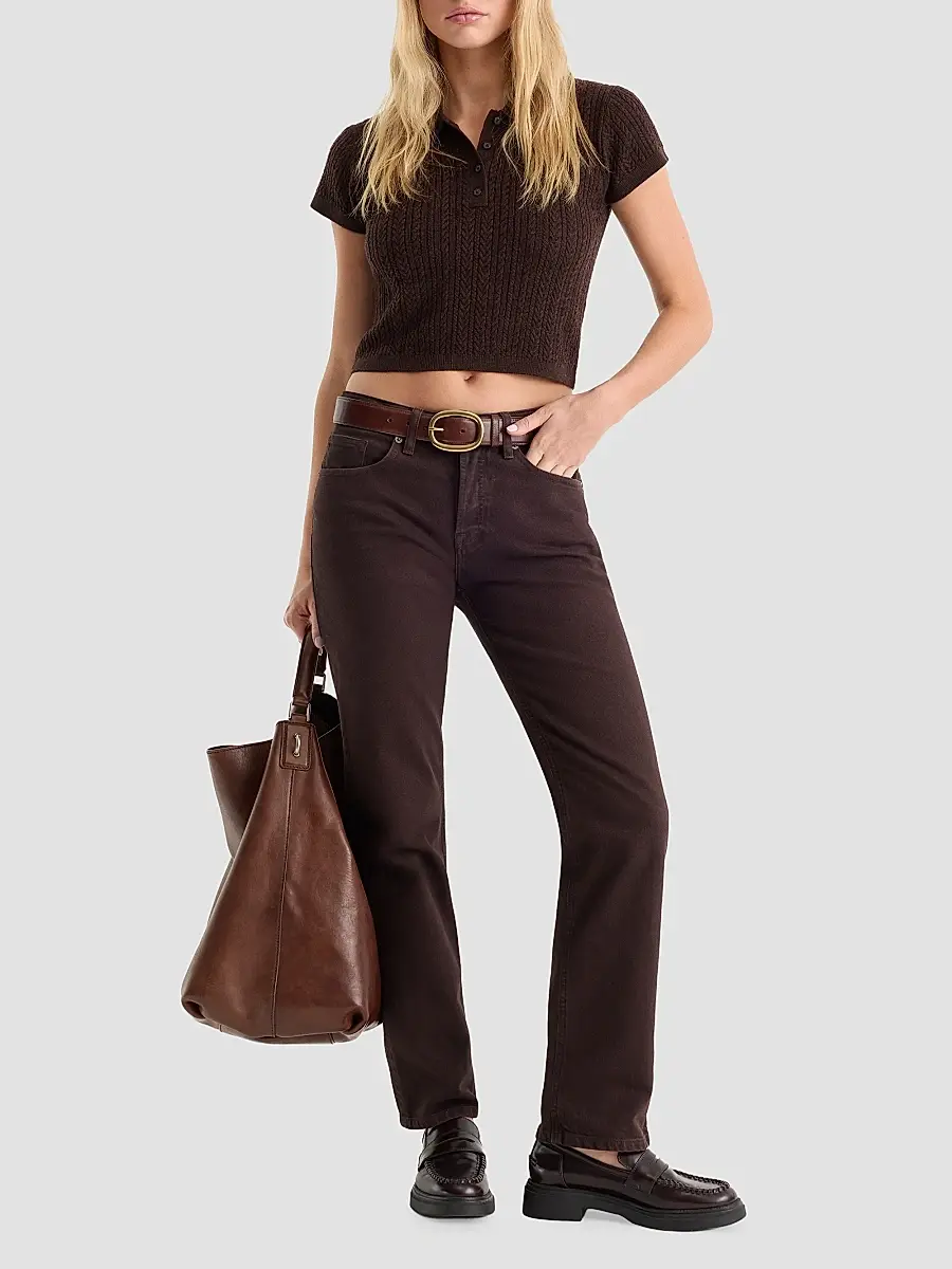 GOOD AMERICAN Women's Vintage Straight-Leg Jeans | Thumbnail 2 GOOD AMERICAN Women's Vintage Straight-Leg Jeans | Thumbnail 2