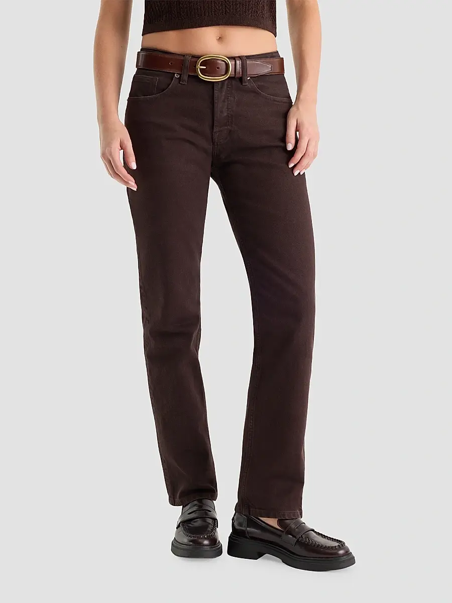 GOOD AMERICAN Women's Vintage Straight-Leg Jeans | Thumbnail 4 GOOD AMERICAN Women's Vintage Straight-Leg Jeans | Thumbnail 4