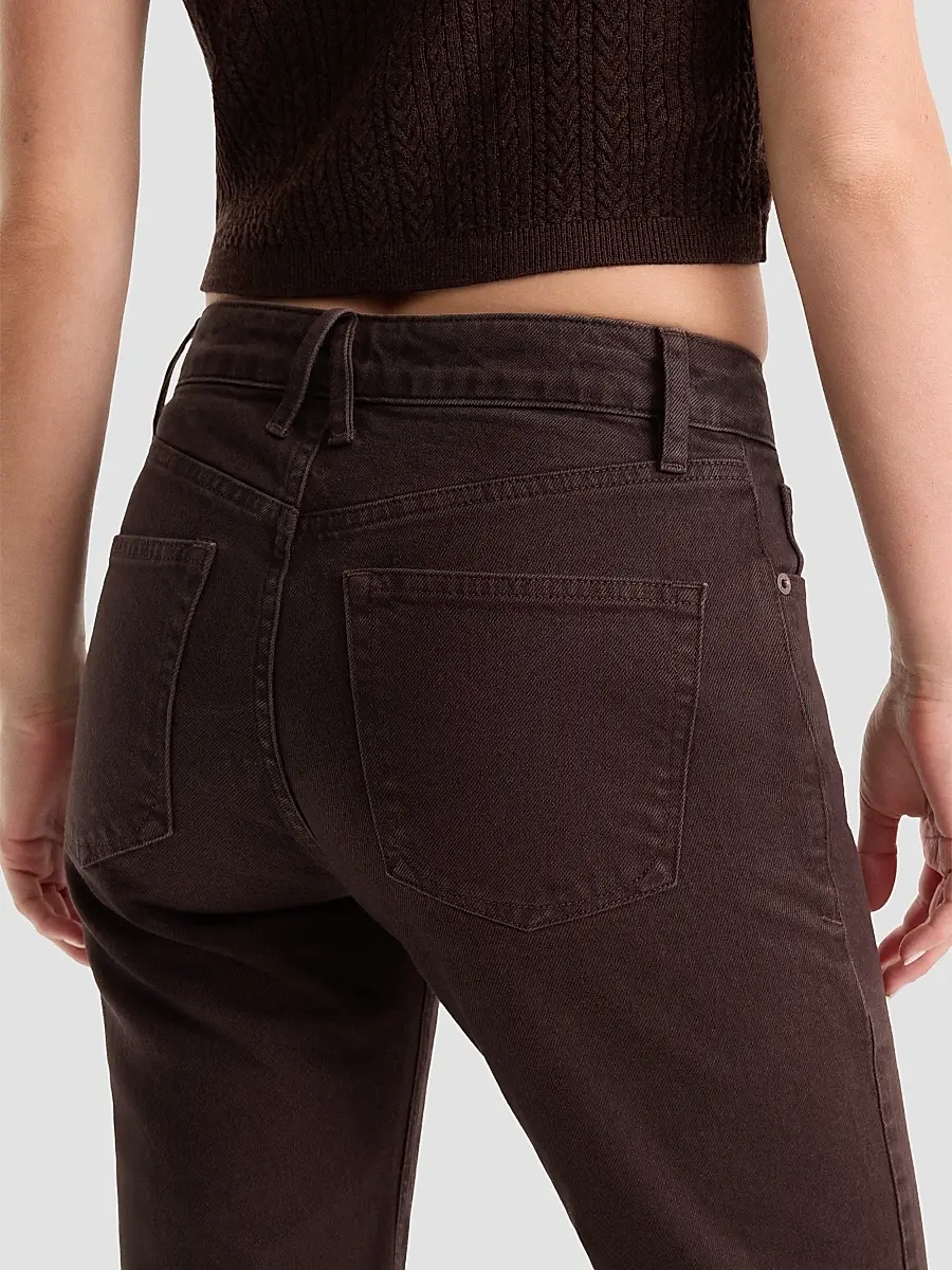 GOOD AMERICAN Women's Vintage Straight-Leg Jeans | Thumbnail 6 GOOD AMERICAN Women's Vintage Straight-Leg Jeans | Thumbnail 6