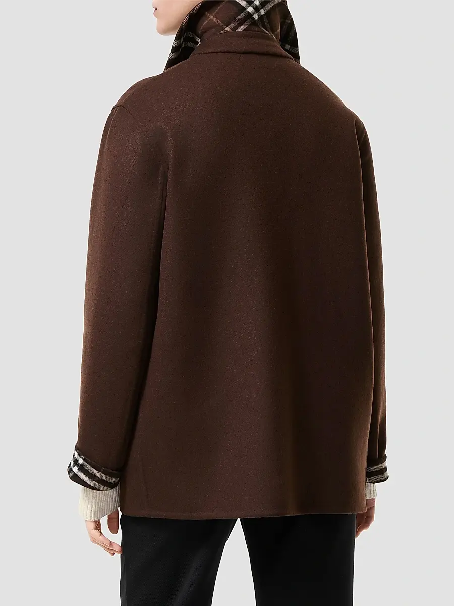 Burberry Women's Lancashire Wool Jacket | Thumbnail 3
