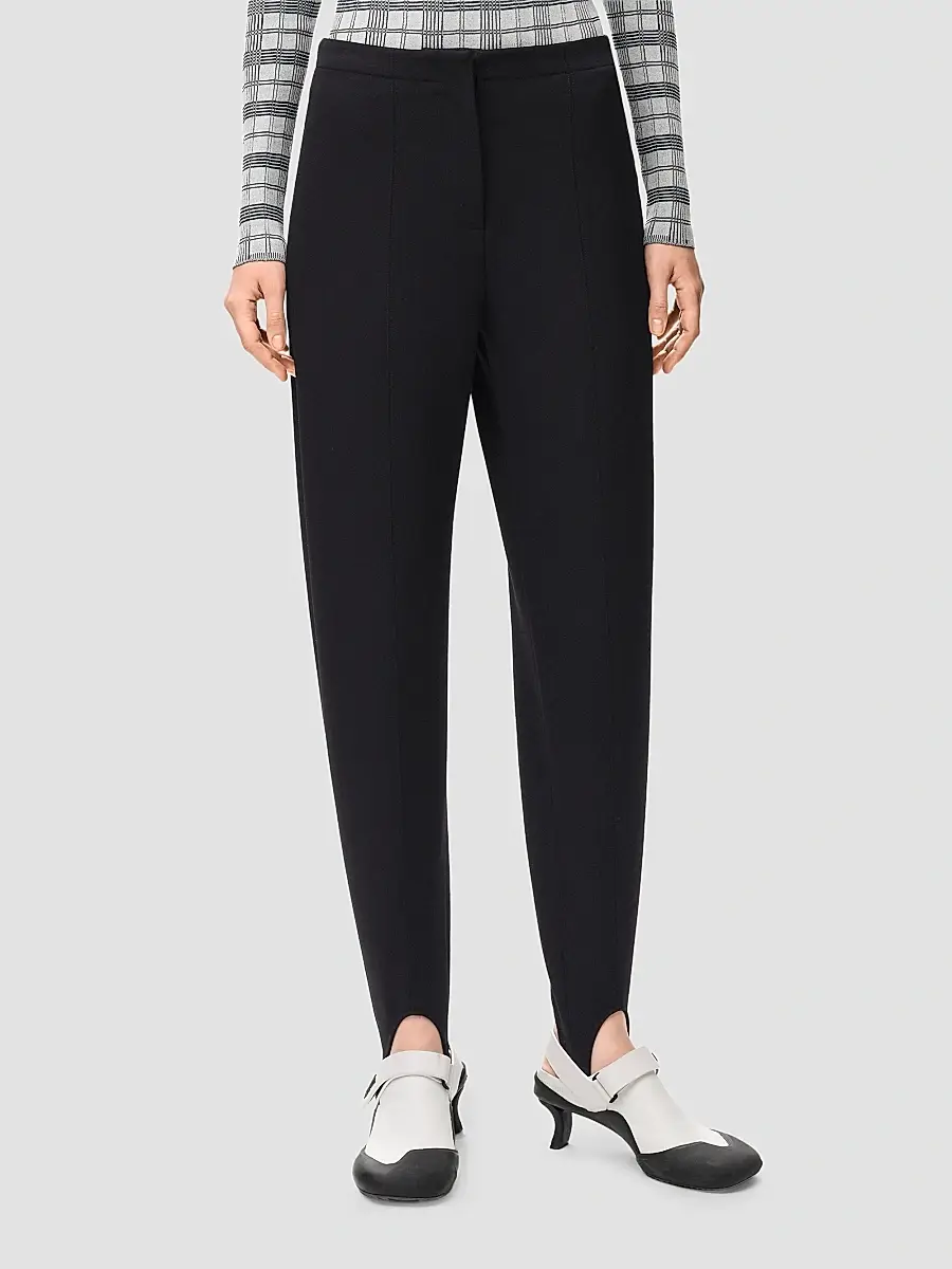 Loewe Women's Wool Stirrup Trousers | Thumbnail 4 Loewe Women's Wool Stirrup Trousers | Thumbnail 4