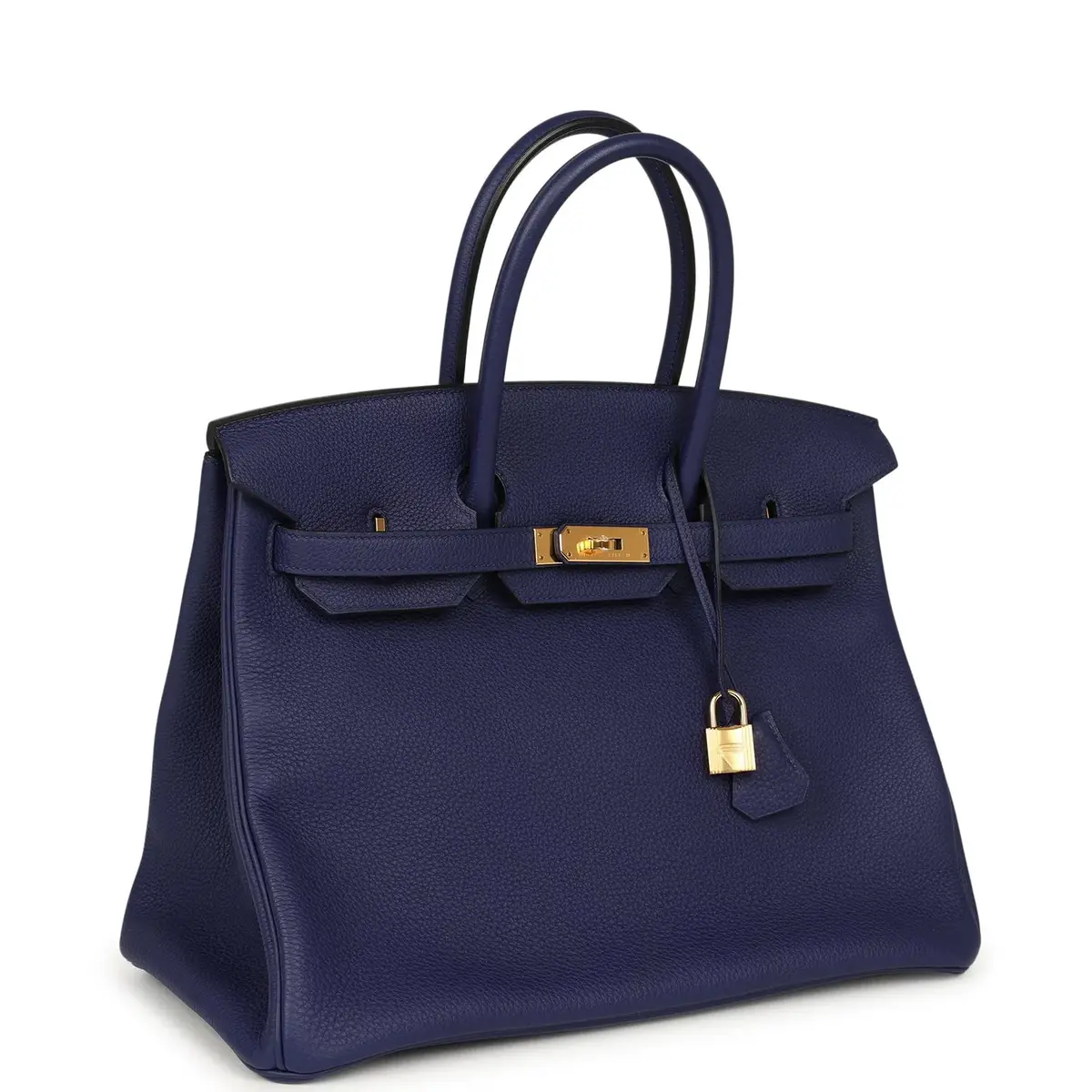 HERMÈS Hermes Birkin 35 Bleu Encre Togo Gold Hardware | Thumbnail 2 HERMÈS Hermes Birkin 35 Bleu Encre Togo Gold Hardware | Thumbnail 2