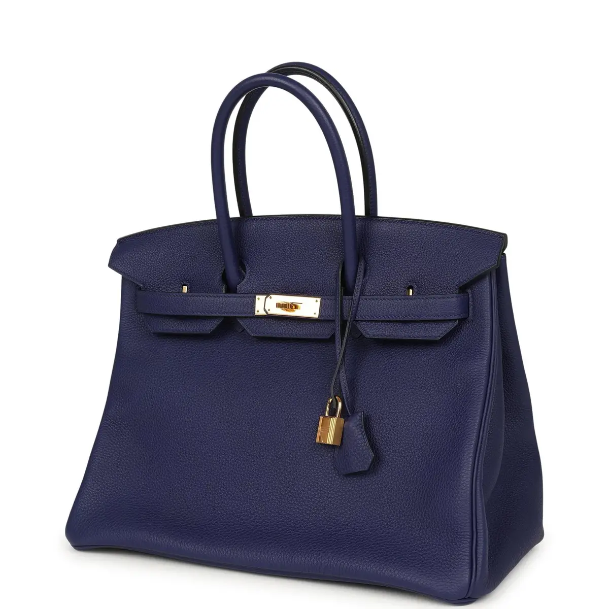 HERMÈS Hermes Birkin 35 Bleu Encre Togo Gold Hardware | Thumbnail 5 HERMÈS Hermes Birkin 35 Bleu Encre Togo Gold Hardware | Thumbnail 5