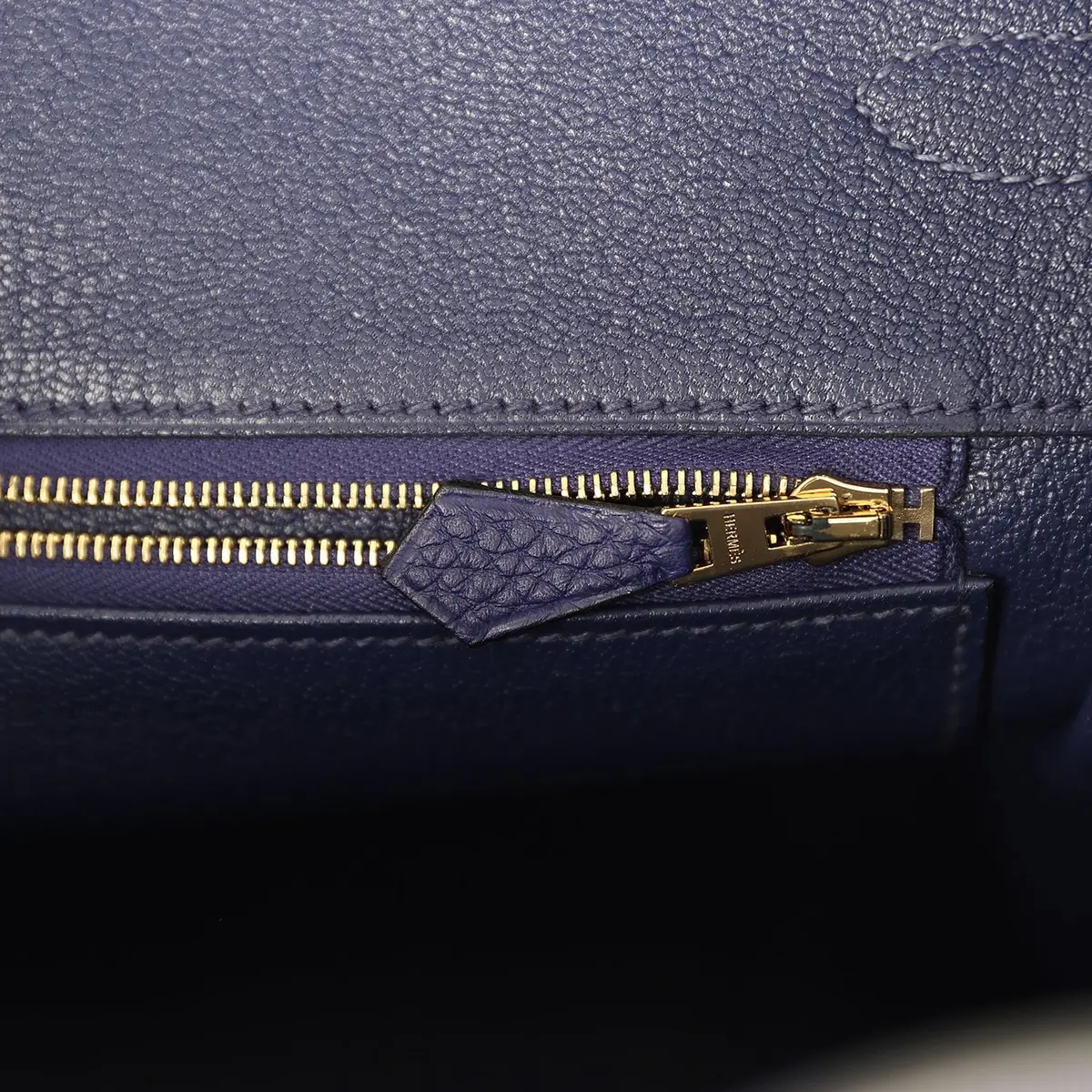 HERMÈS Hermes Birkin 35 Bleu Encre Togo Gold Hardware | Thumbnail 9 HERMÈS Hermes Birkin 35 Bleu Encre Togo Gold Hardware | Thumbnail 9
