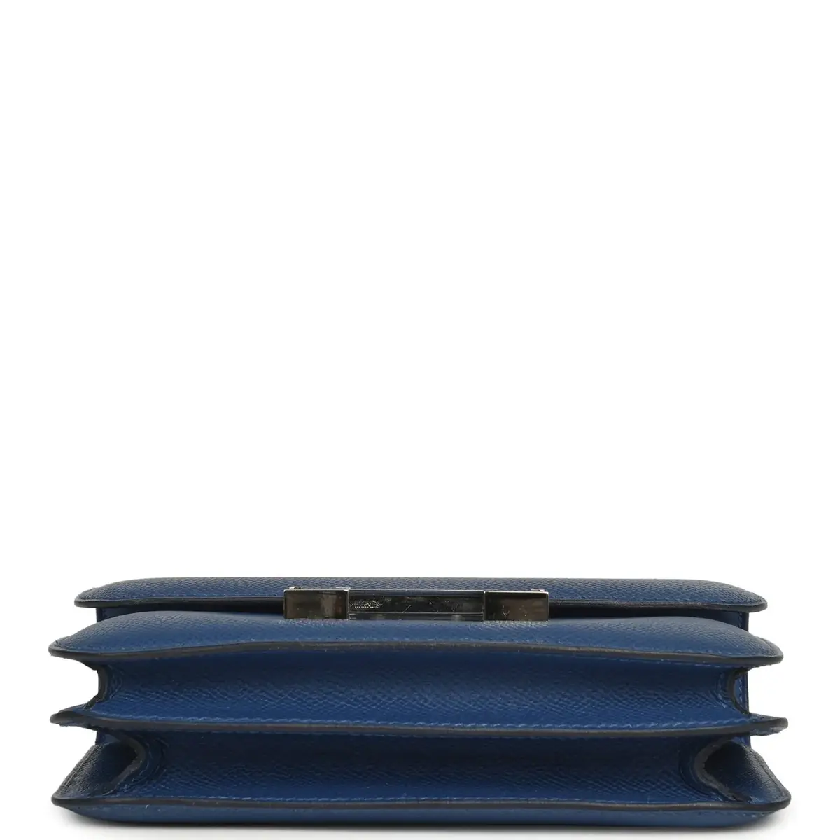 HERMÈS Pre-owned Hermes Constance 18 Bleu Tie Epsom Palladium Hardware | Thumbnail 6 HERMÈS Pre-owned Hermes Constance 18 Bleu Tie Epsom Palladium Hardware | Thumbnail 6