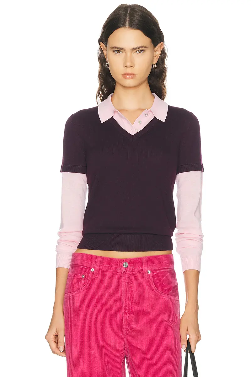 Sandy Liang Lottie Sweater | Thumbnail 2 Sandy Liang Lottie Sweater | Thumbnail 2