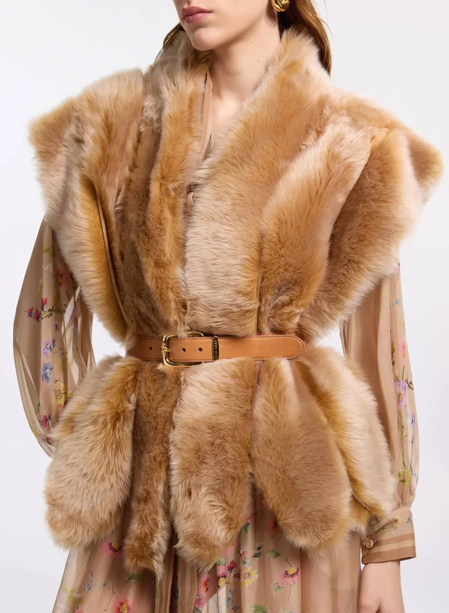 Elie Saab Fur Vest | Thumbnail 4