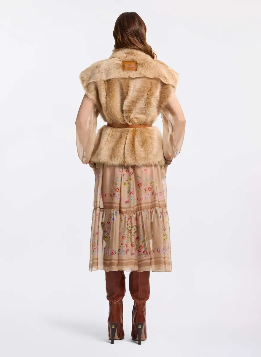 Elie Saab Fur Vest | Thumbnail 7