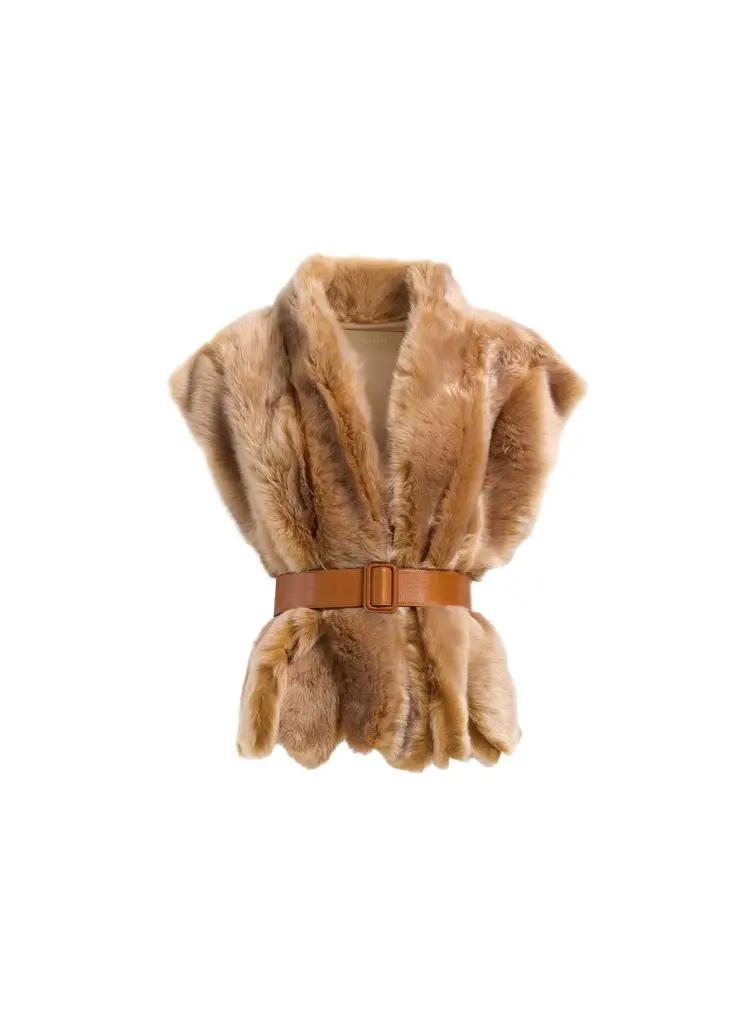Elie Saab Fur Vest | Image 1 Elie Saab Fur Vest | Image 1