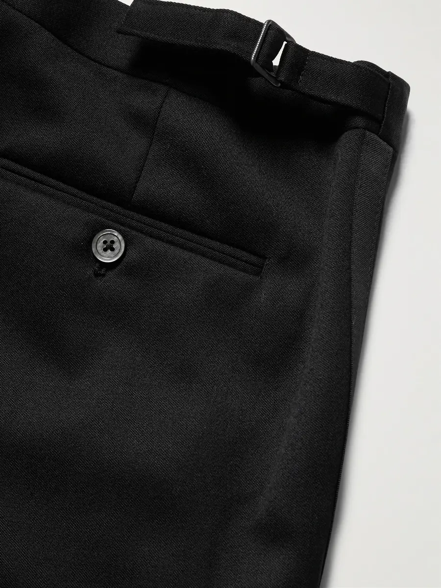 Favourbrook Hampton Slim-Fit Grosgrain-Trimmed Wool-Twill Tuxedo Trousers - Men | Thumbnail 4