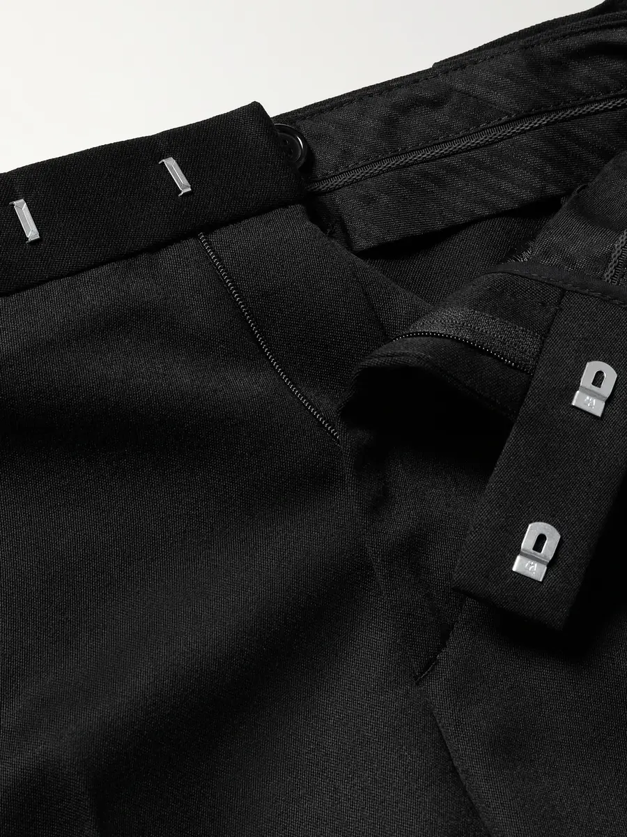 Favourbrook Hampton Slim-Fit Grosgrain-Trimmed Wool-Twill Tuxedo Trousers - Men | Thumbnail 5