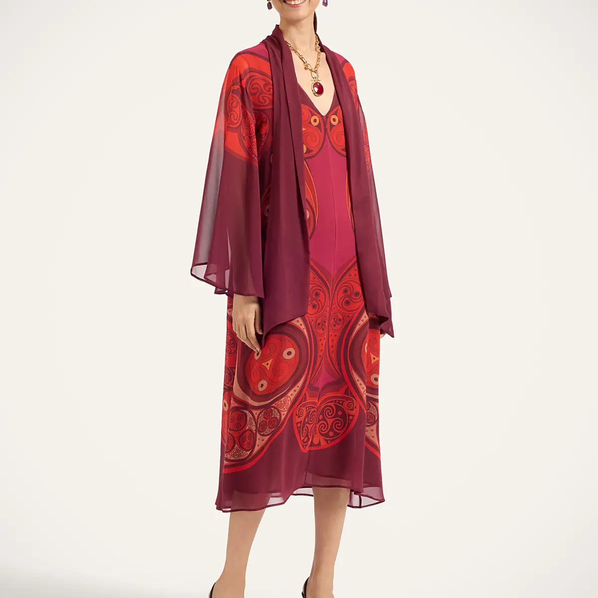 La Double J Midi Magnifico Dress | Thumbnail 4 La Double J Midi Magnifico Dress | Thumbnail 4