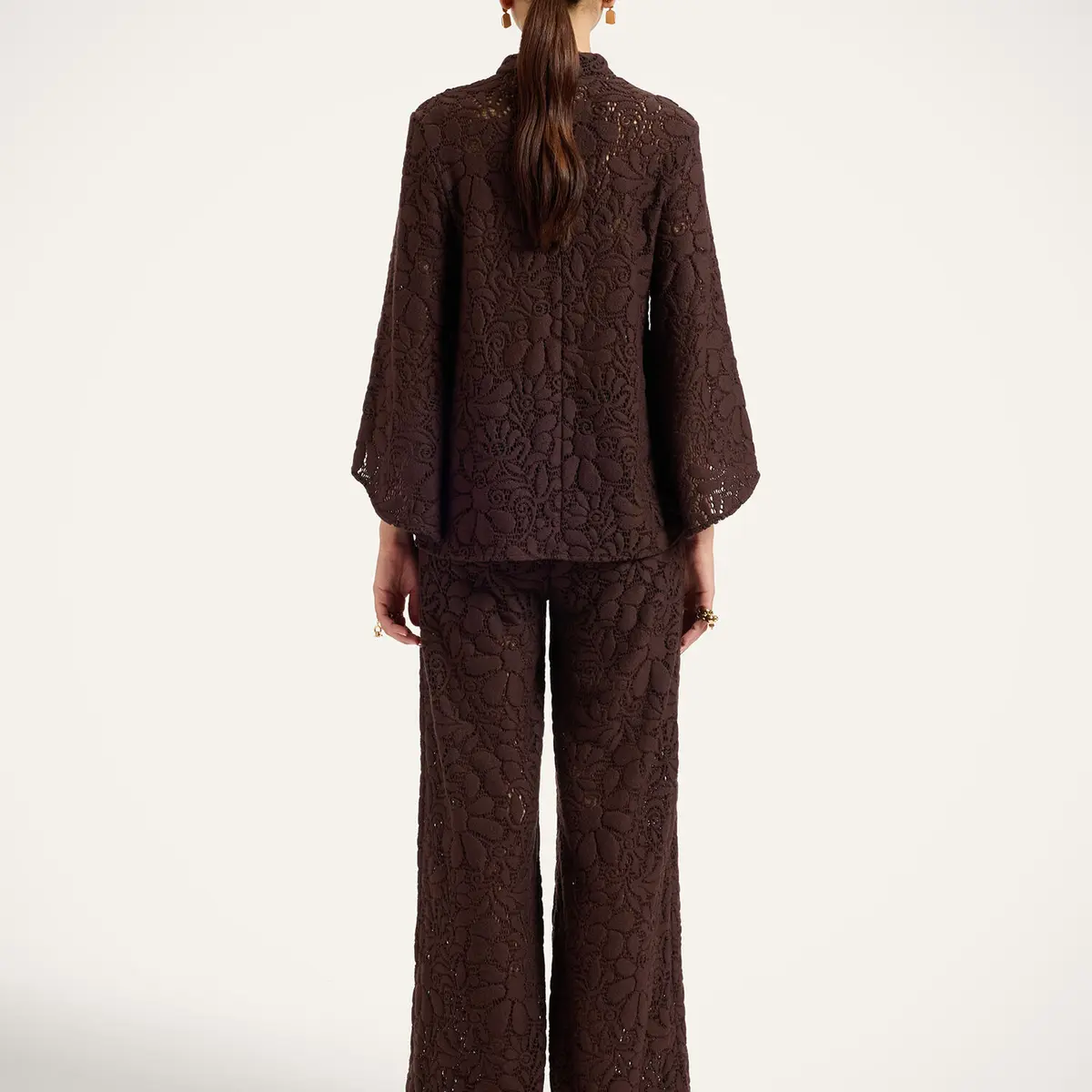 La Double J Lacey Palazzo Pants | Thumbnail 2