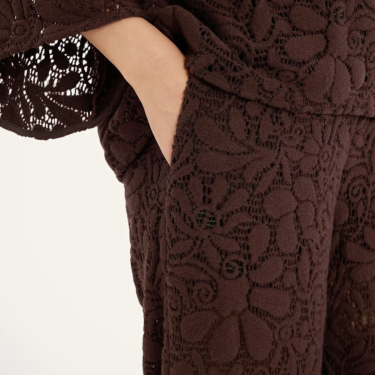 La Double J Lacey Palazzo Pants | Thumbnail 4
