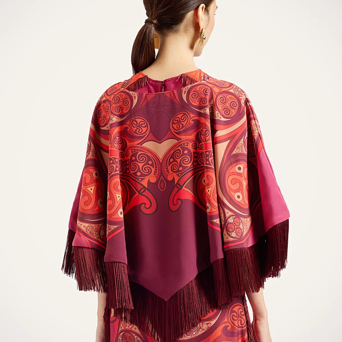 La Double J Mini Poncho | Thumbnail 2 La Double J Mini Poncho | Thumbnail 2