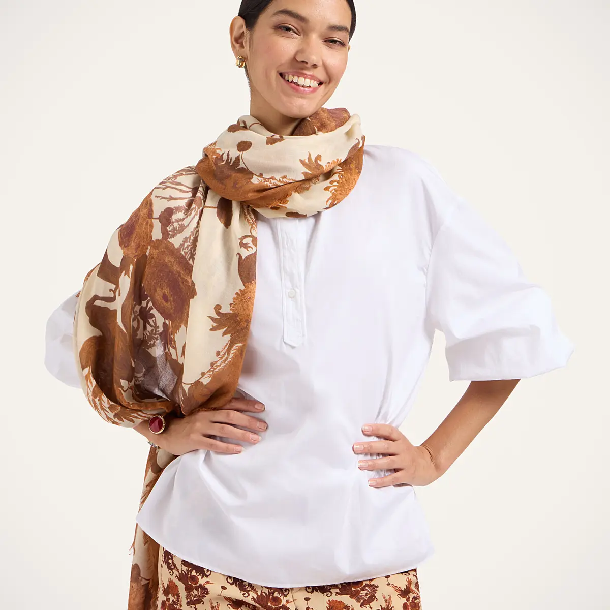 La Double J Scarf | Thumbnail 2 La Double J Scarf | Thumbnail 2