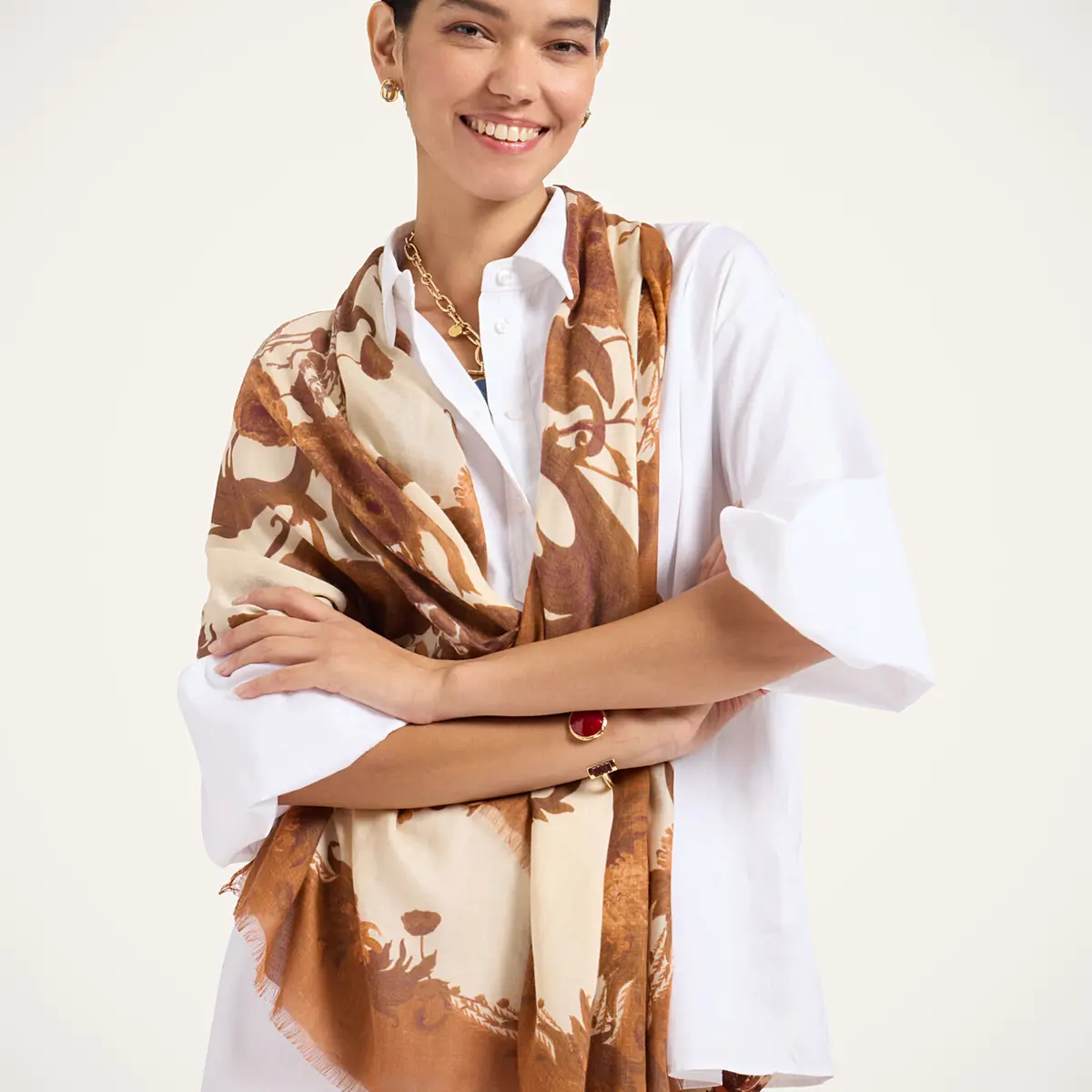 La Double J Scarf | Thumbnail 3 La Double J Scarf | Thumbnail 3