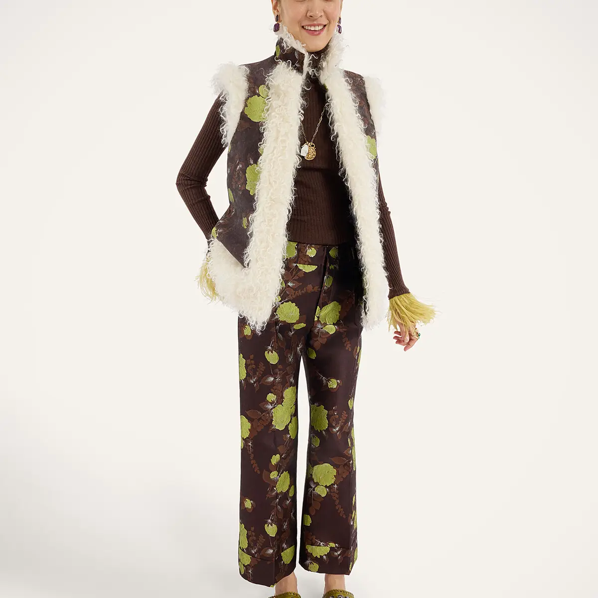 La Double J Sleeveless Folk Jacket | Thumbnail 5 La Double J Sleeveless Folk Jacket | Thumbnail 5