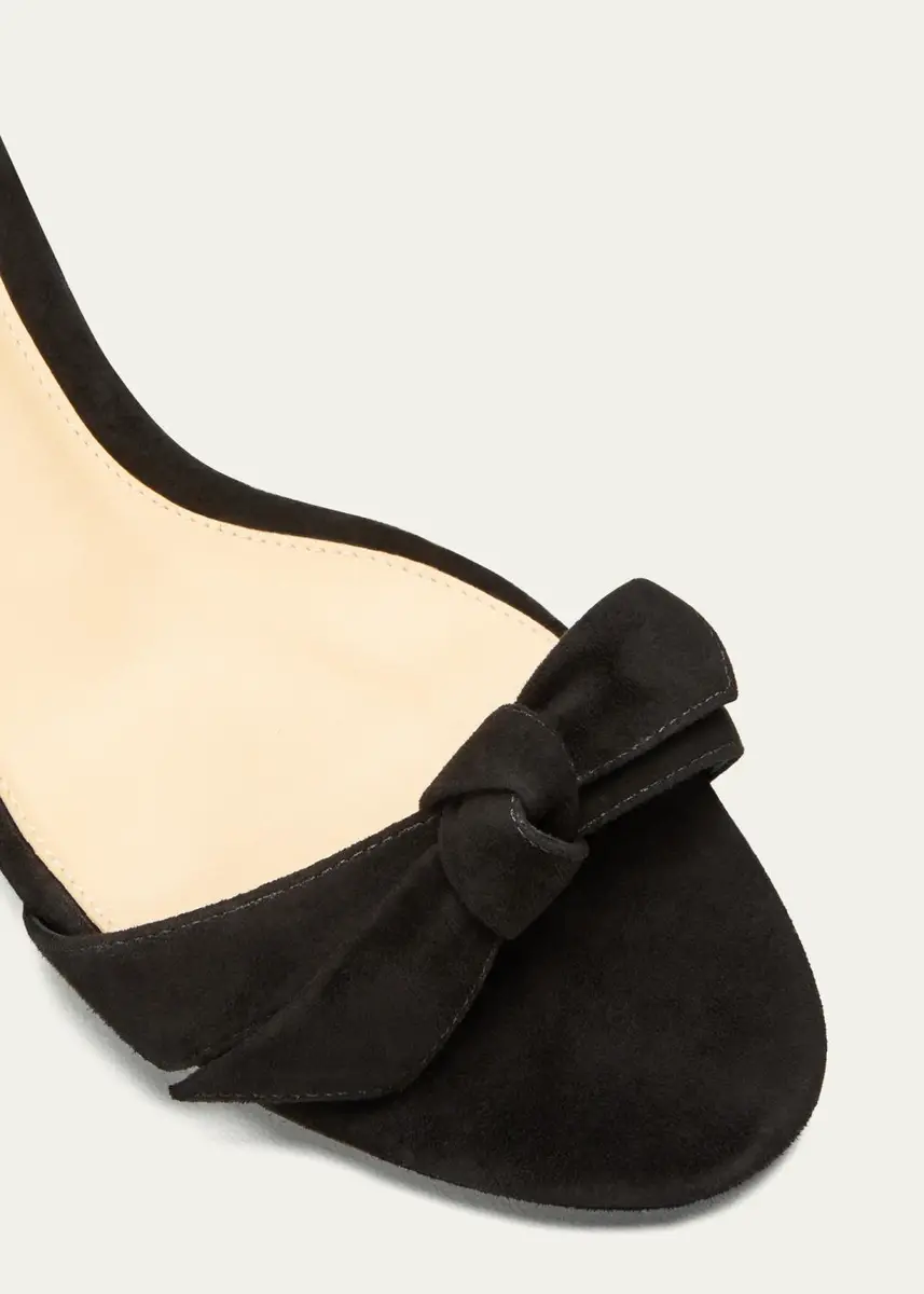 Alexandre Birman Clarita Suede 60mm City Sandals | Thumbnail 5