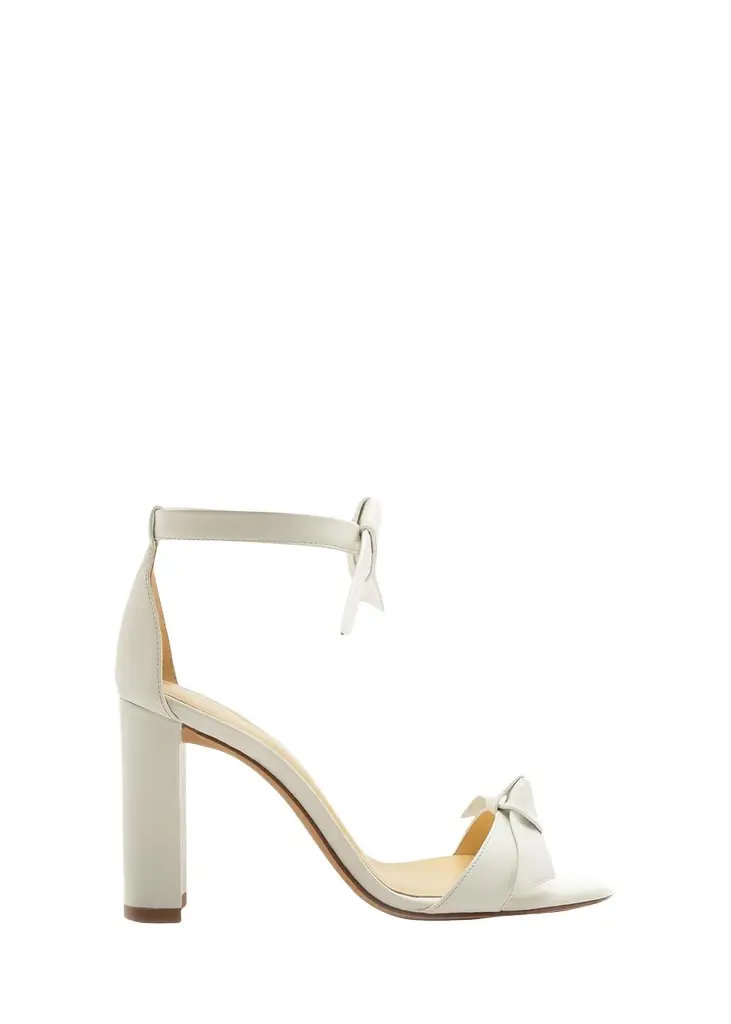 Clarita 90mm Leather Ankle-Tie High-Heel Sandals